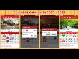 Colombia Calendario 2018