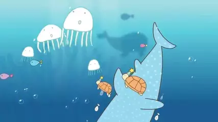 Why does whale don't like octopus ? ( Kuro Jump Story )