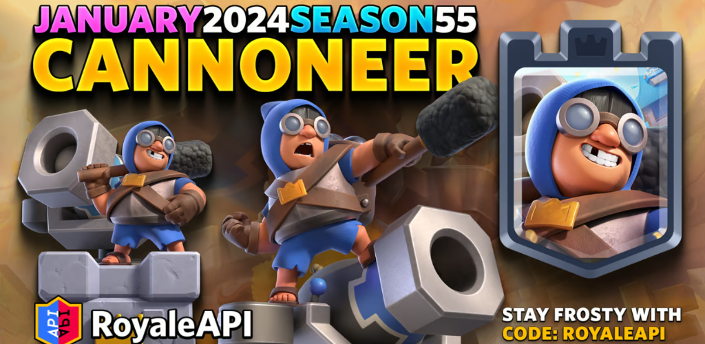 Temporada 55 do Clash Royale: eventos, torneios, desafios e muito mais