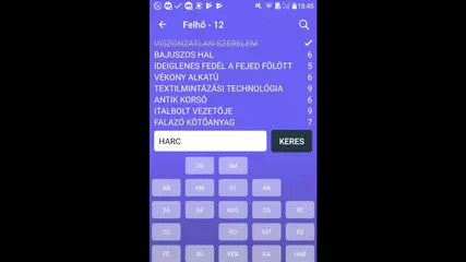 Eredeti Szókirakó Android bemutató
