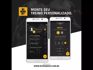 My Workout, seu melhor e mais completo assistente de treinos!