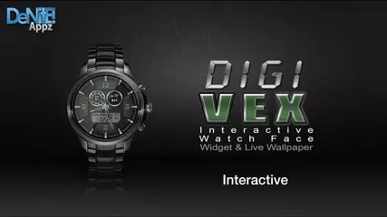Digi-Vex HD Watch Face, Widget & Live Wallpaper