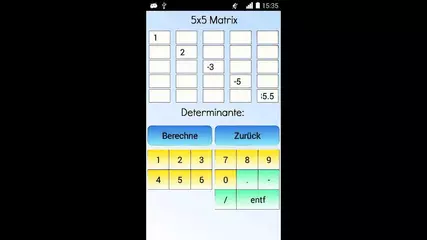 Matrix Determinante Rechner - Demo