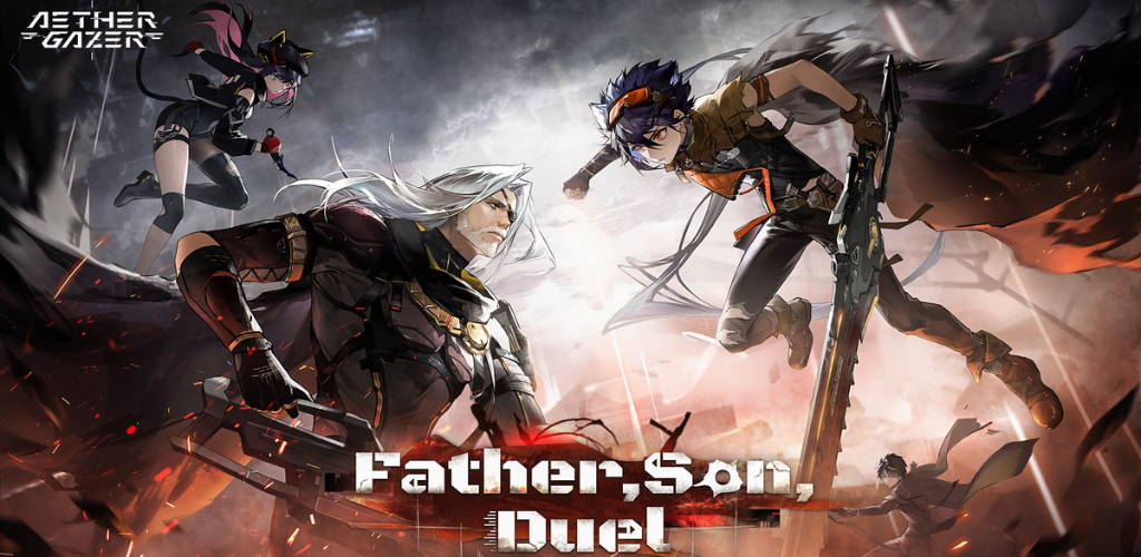 Aether Gazer lança versão 1.5: Father, Son, Duel
