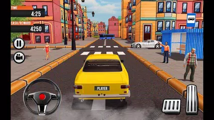 City Taxi Driving Simulator 2019: Yellow Cab Parking - Android Gameplay [HD]