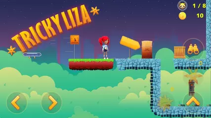 Tricky Liza Platformer Gameplay Trailer #2