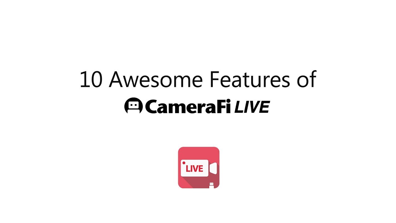 use camerafi live