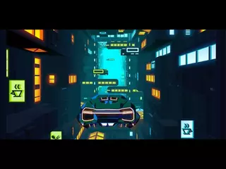Neon Flytron: Cyberpunk Racer - Official Trailer - Mobile Game (Android | iOS)