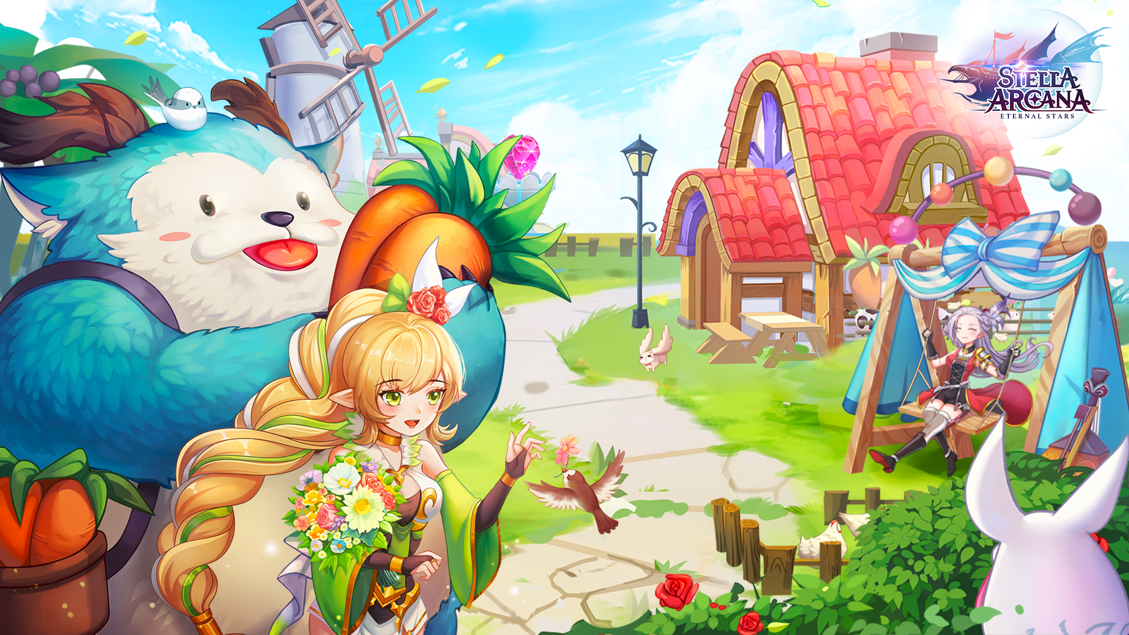 Stella Arcana – Eternal Star (CBT)是 LRGame Inc. 的一款精美動漫大型線上角色扮演遊戲