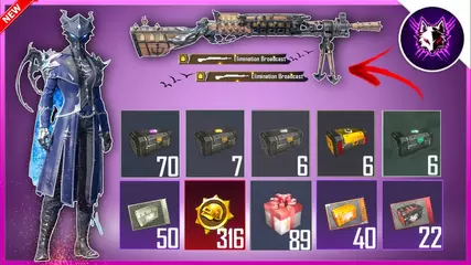 NEW 600+😱PUBG CRATE PUBG MOBILE KR CRATE OPENING