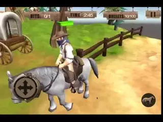 Western Cowboy Skeet Shooting