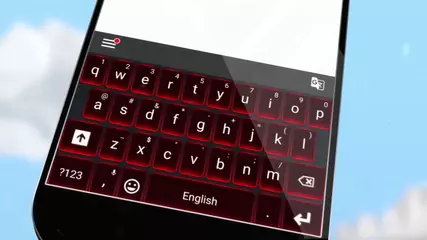 Keyboard Red Theme
