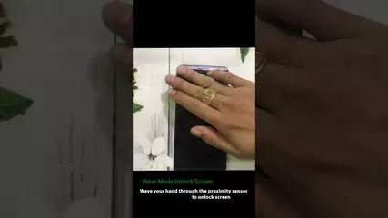 How to use Wave to Unlock & Lock Screen