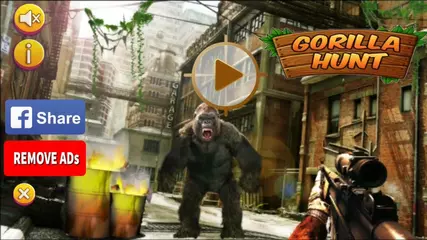 Wild Gorilla City Attack