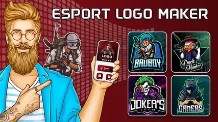 How to use Esports logo maker app | Create gaming logo maker app for Android 2020