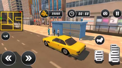 US Taxi Driver: Yellow Cab Driving Games By Virtual - Apps & Games