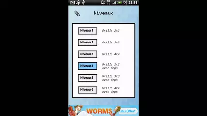 Android Game Fractions demo
