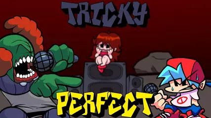Friday Night Funkin' - Perfect Combo - Tricky Mod + Cutscenes [HARD]