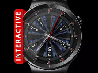 Mesh Turbine HD Interactive Watch Face