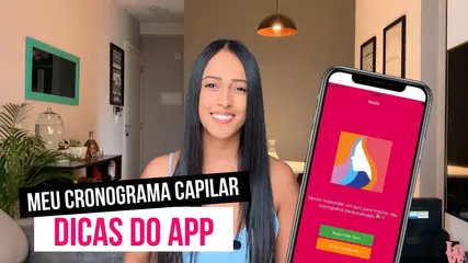 DICAS APP - MEU CRONOGRAMA CAPILAR