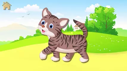 Funny Animals - Puzzles for Kids. New version!
