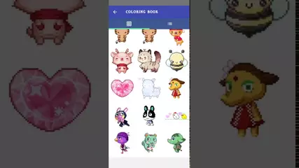 Color By Number - Sandbox Pixel Coloring Book