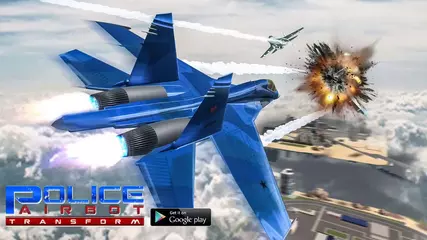 Police Air Robot Transformation Simulator