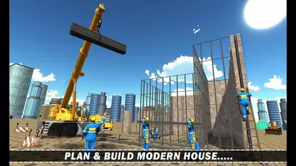Modern Home Construction 3D