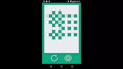 CRO: The crossword puzzle game