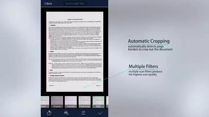 Camscanner video cut for app store