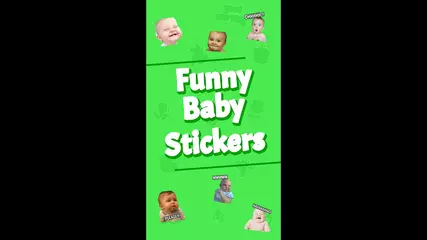New Funny Baby Stickers WAStickerApps