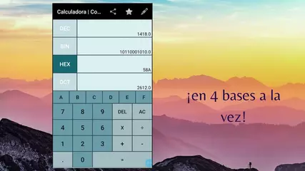 Conversor calculadora Binario