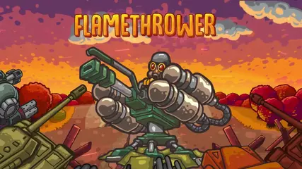 Firethrower turret