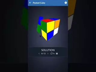 Android Cube Solver application - Cube 2x2 3x3 Skewb Pyraminx