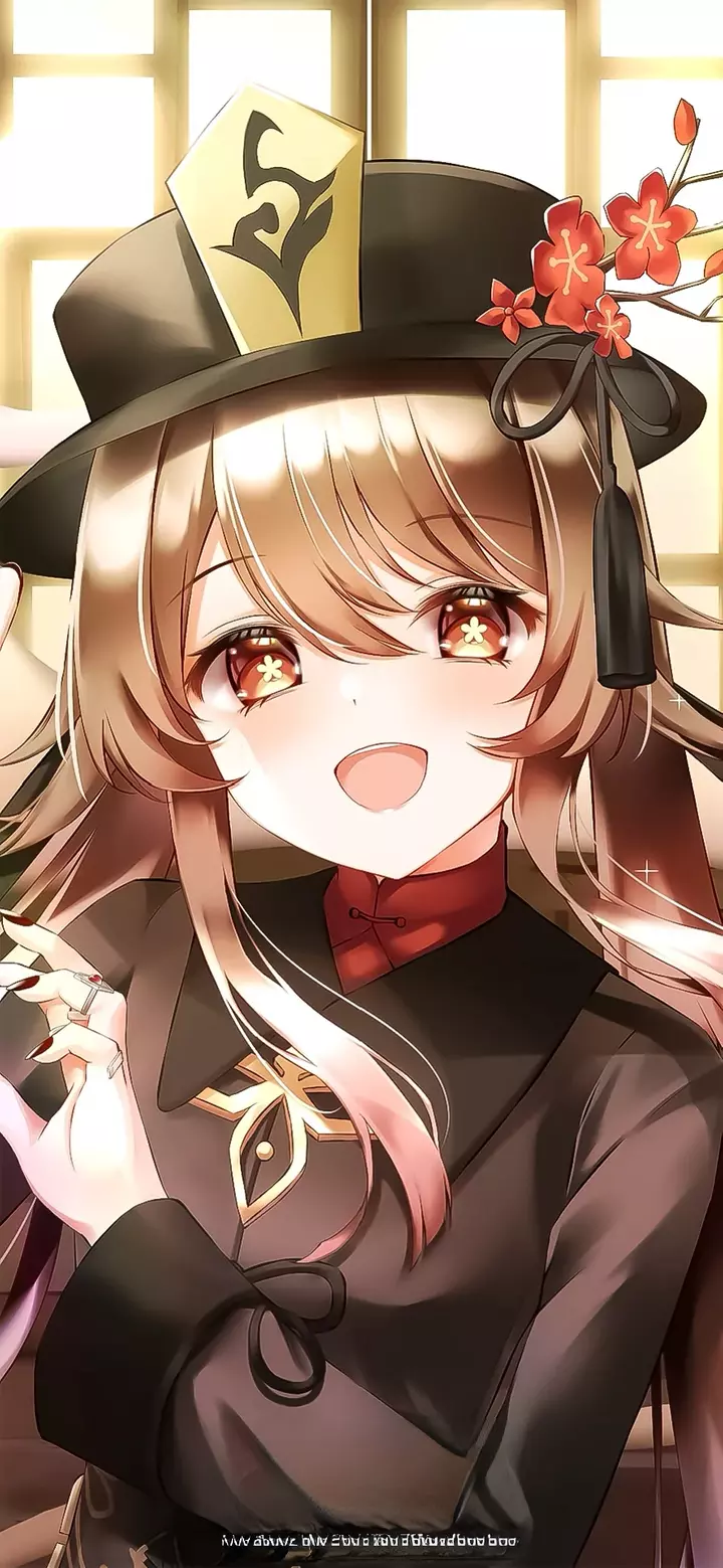 「原神」胡桃ちゃんのデスクトップ用とスマホ用壁纸まとめ