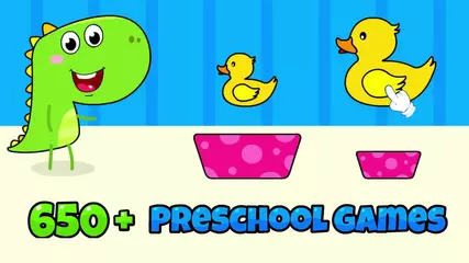 Baby Learning Games for 2, 3, 4 Year Old Toddlers - Dinosaur Games