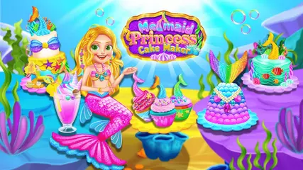 Mermaid Cake Maker - Kids Food Maker games!