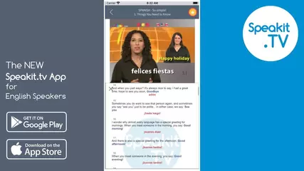The NEW Speakit.tv App for English Speakers (sitvapp_en)