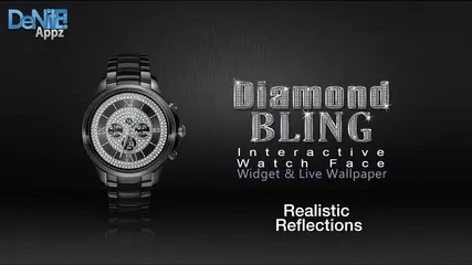 Diamond Bling HD Watch Face, Widget & Live Wallpaper