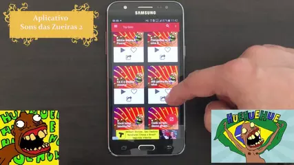 Aplicativo Sons das Zueiras 2