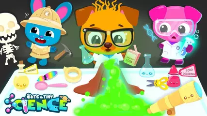 Cute & Tiny Science - Lab Adventures of Baby Pets | Mobile Games for Toddlers