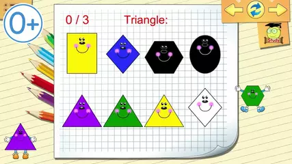 🟨 Shapes and Colors for kids 🔷 Teaser-1 16х9 30 0+