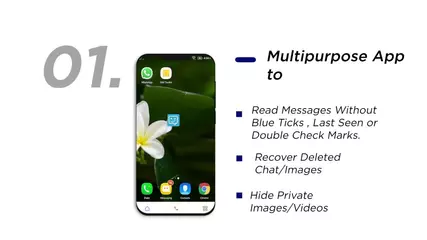 HIDE - Blue ticks - Last Seen - Photos and Videos.