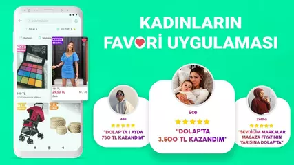 Milyonlarca Kadının Tercihi - Dolap Uygulaması