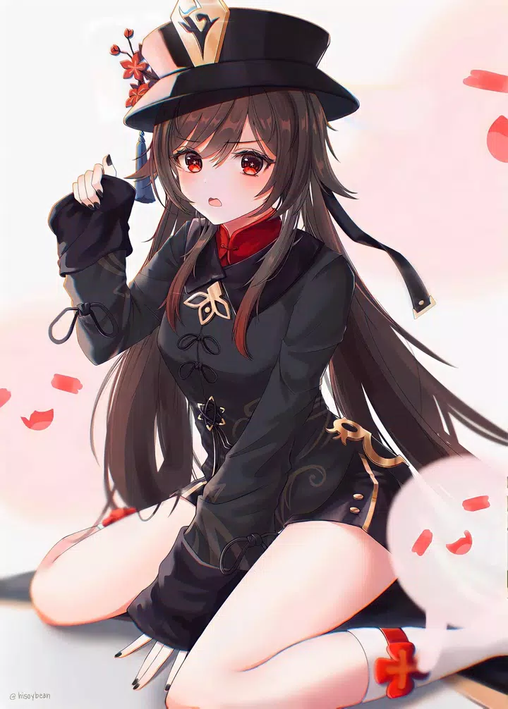 「原神」胡桃ちゃんのデスクトップ用とスマホ用壁纸まとめ