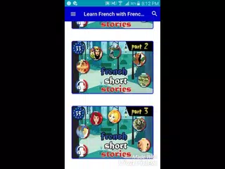 Learn French with French short stories