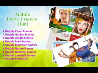Nature Photo Frames Dual - Nature Photo Frames | Nature Filters (English version)
