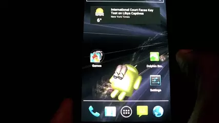 Galaxy Nexus LWP Test Jumpgate