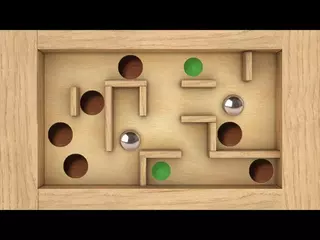Classic Labyrinth 3d 2 - The tilt 3d maze game with the steel ball volume 2