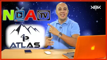 KBK TV - ATLAS IPTV - NDASAT - La télévision qui devient amovible !!